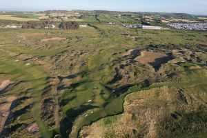 Royal Portrush 15th Back Aerial